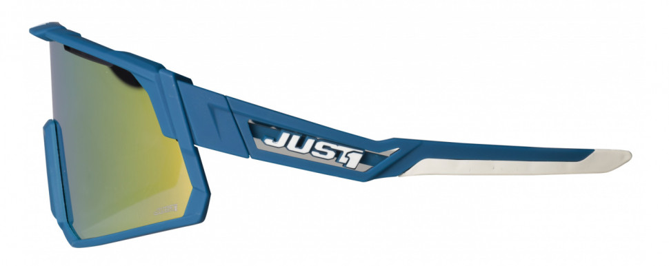 Солнцезащитные очки Just1 Sniper Blue/White With Gold Mirror Lens (646012128139501)