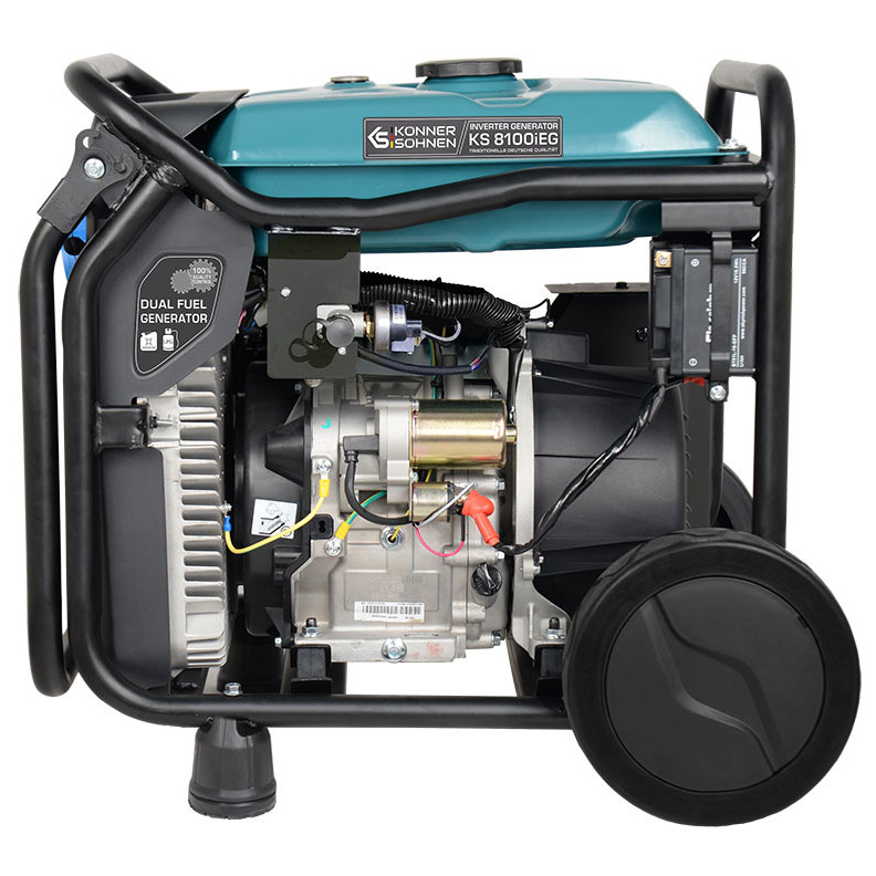 Двухтопливный инверторный генератор Konner&Sohnen KS 8100iEG (7.2 Квт)