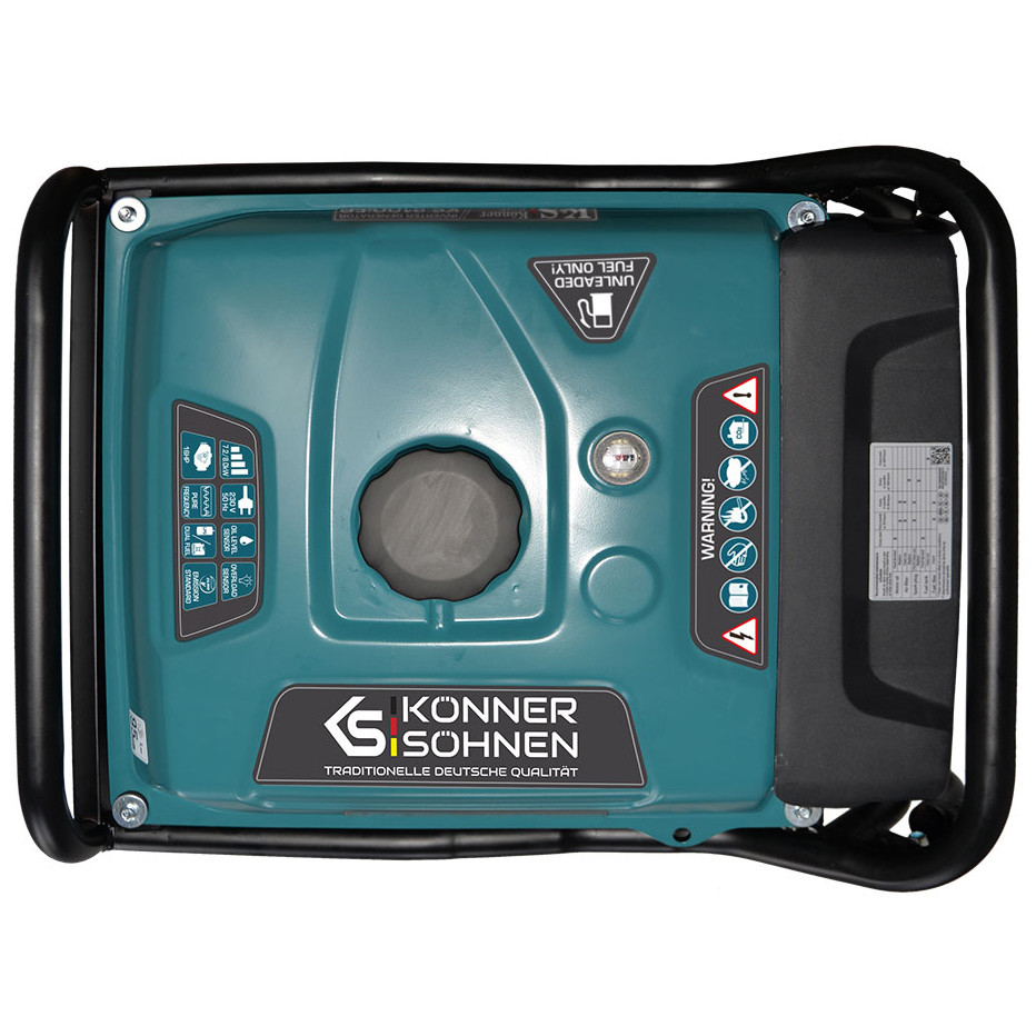Двухтопливный инверторный генератор Konner&Sohnen KS 8100iEG (7.2 Квт)