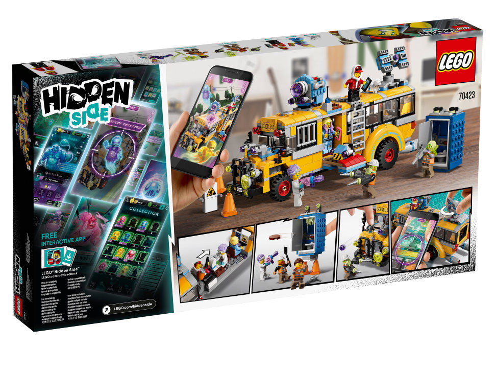 Конструктор Lego Hidden Side: автобус охотников за паранормальными явлениями 3000 (70423)