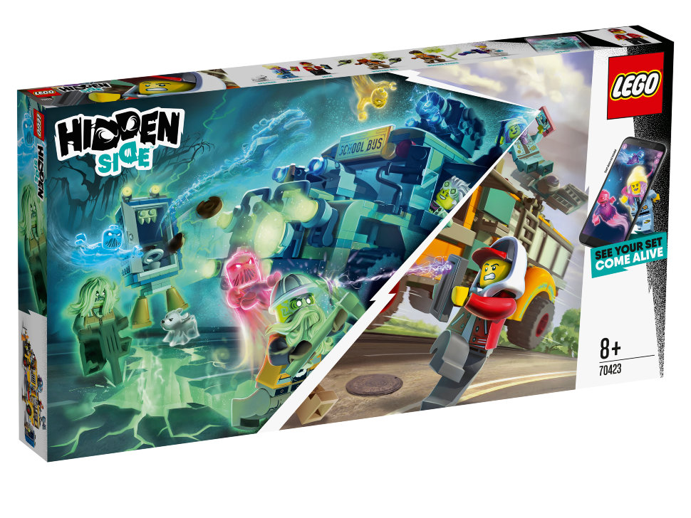 Конструктор Lego Hidden Side: автобус охотников за паранормальными явлениями 3000 (70423)