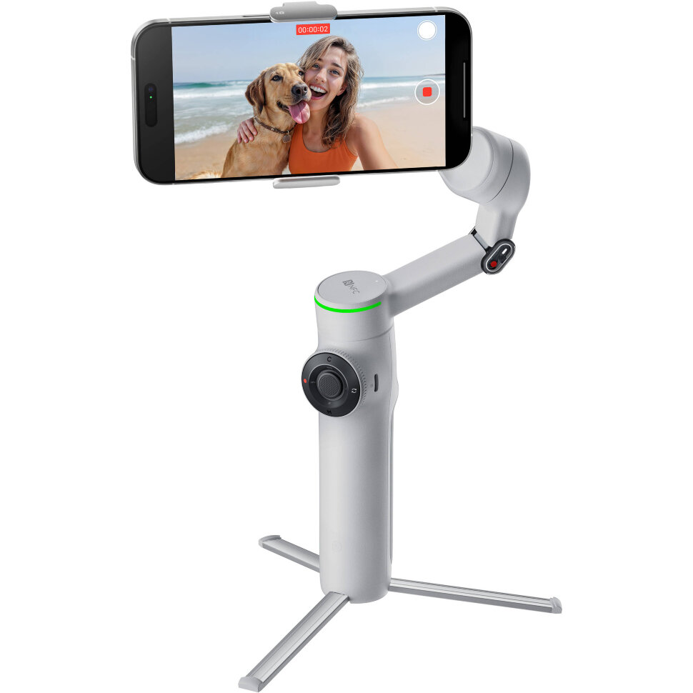 Стабилизатор Insta360 Flow 2 Pro (Gray) (CINSABQB_FLOW203)
