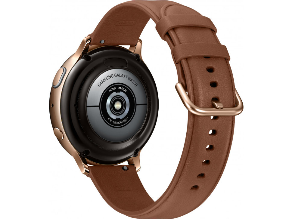 Смарт-часы Samsung Galaxy watch Active 2 Stainless steel (R820) Gold (SM-R820NSDASEK)