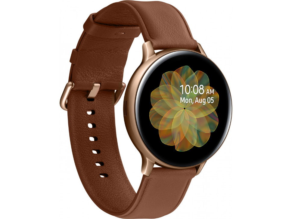 Смарт-часы Samsung Galaxy watch Active 2 Stainless steel (R820) Gold (SM-R820NSDASEK)