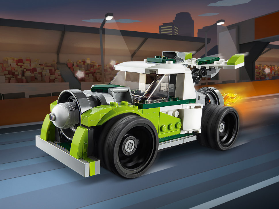 Конструктор Lego Creator: грузовик-ракета (31103)