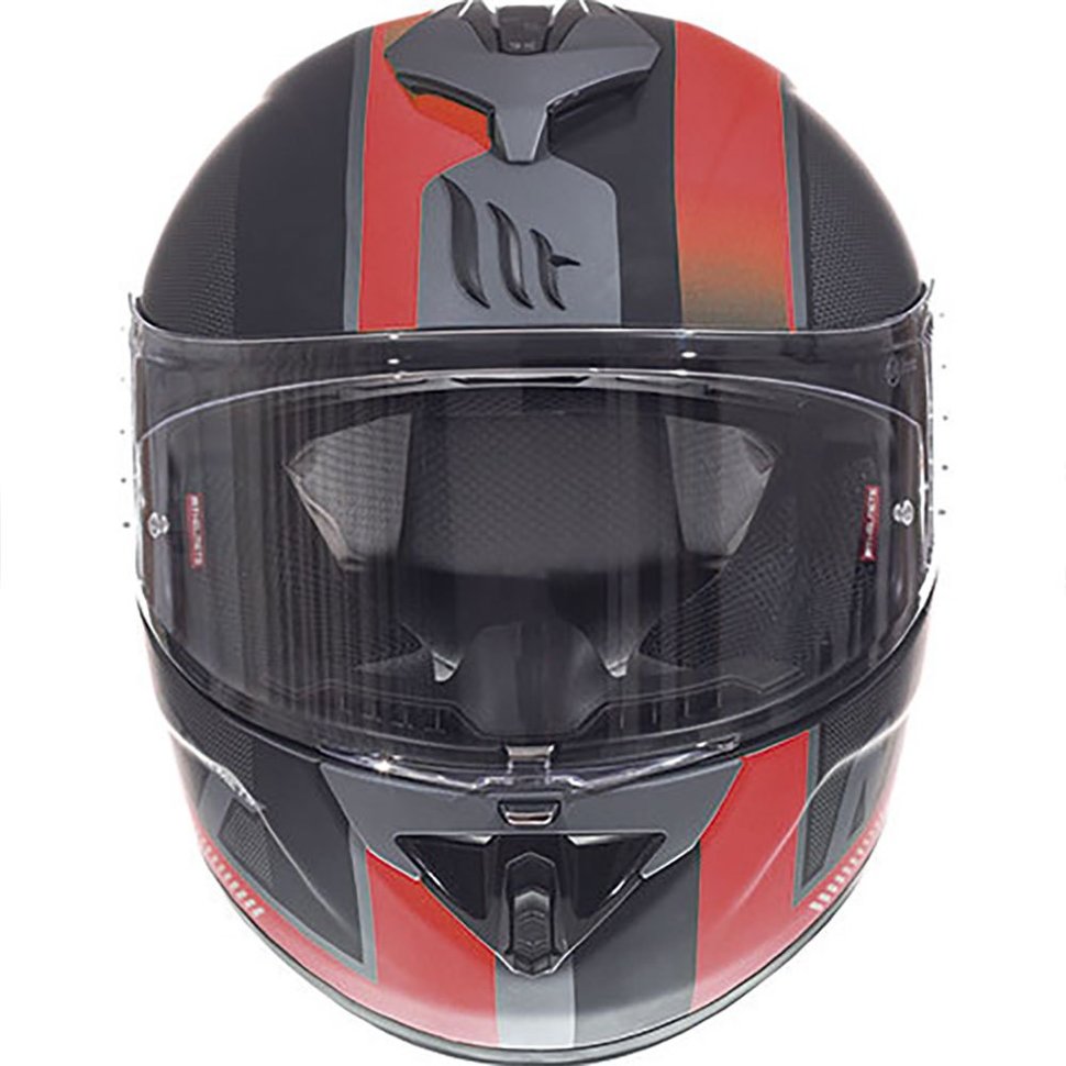 Мотошлем MT Helmets Rapide Overtake B1 Matt Red