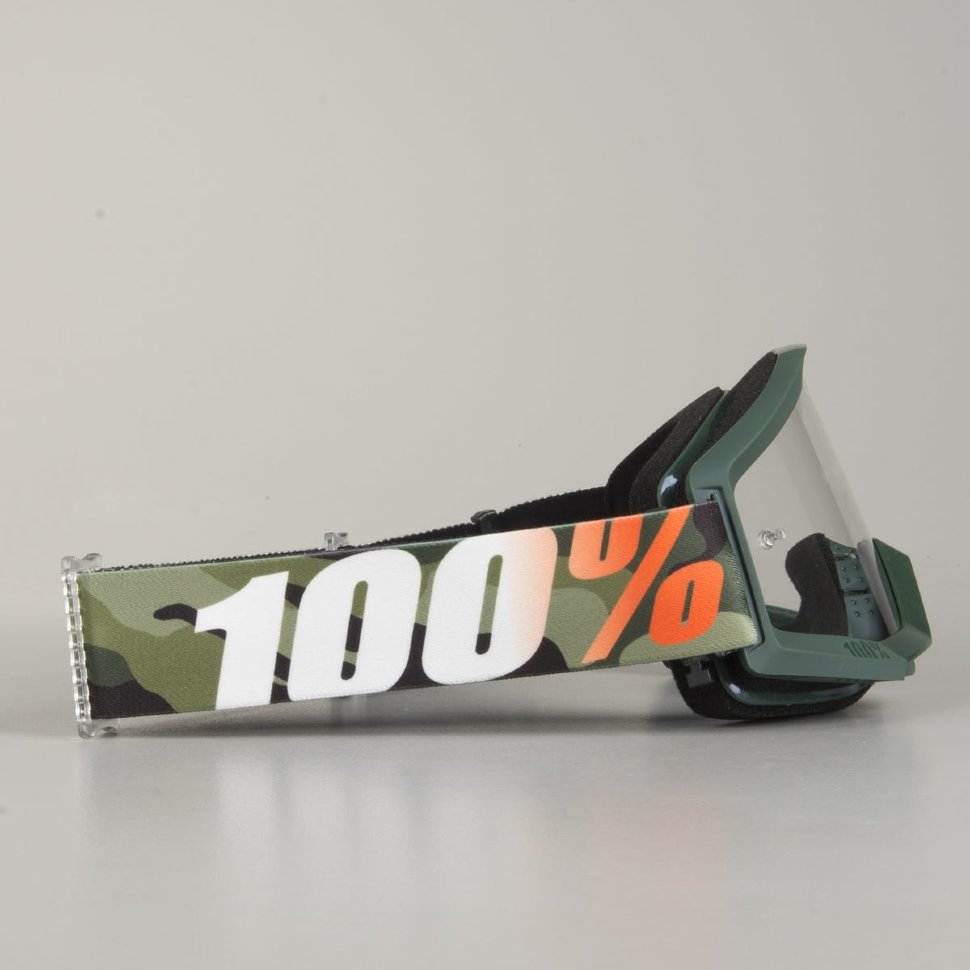 Мото очки 100% Strata Huntsitan Clear Lens (50400-234-02)