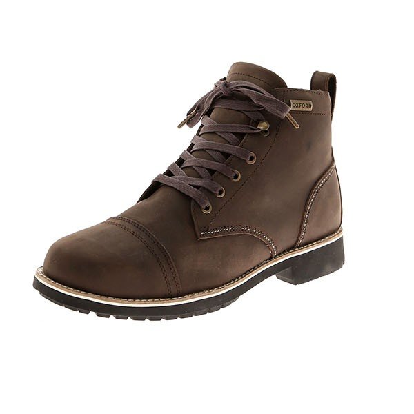 Мотоботинки Oxford Digby MS Short Boot Wax Brown