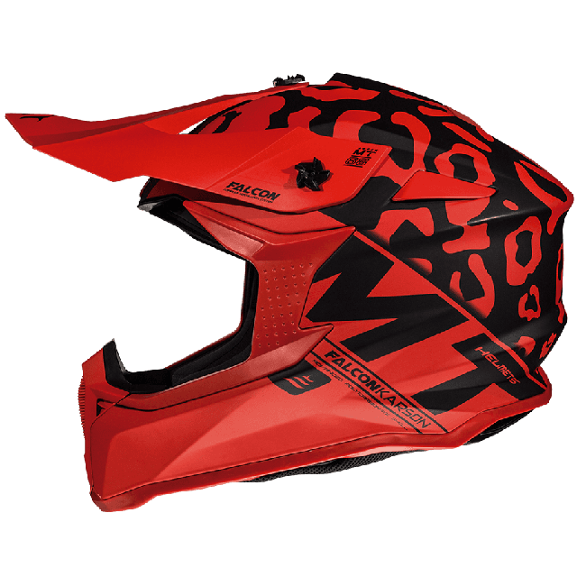 Мотошлем MT Helmets Falcon Karson Red/Black