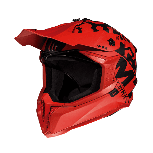 Мотошлем MT Helmets Falcon Karson Red /Black
