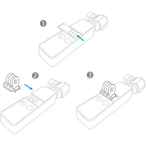 Крепление-адаптер Pgytech Osmo Pocket Data Port to Universal Mount (P-18C-031)