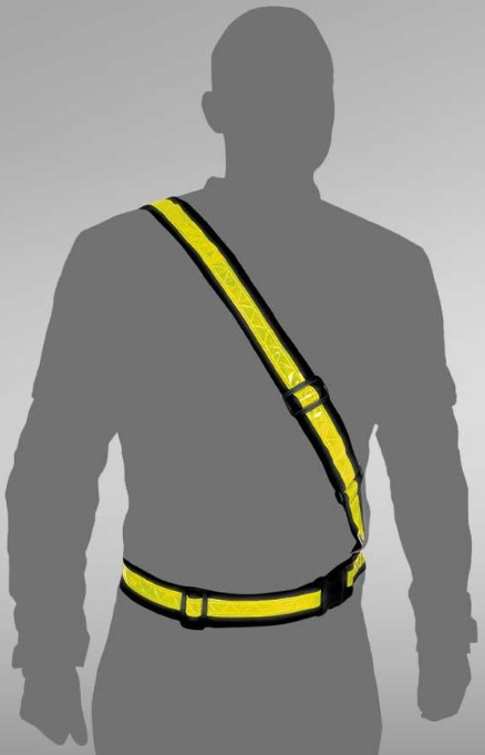 Светоотражающие ремни Oxford Bright Belt Yellow L (OF422)