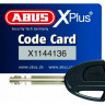 Мотозамок на диск ABUS 77 Granit Sledg Web Yellow (487361)