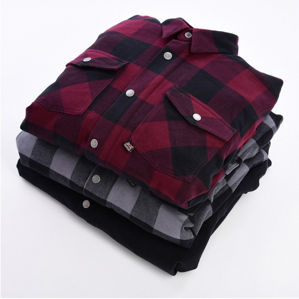 Мотосорочка Oxford Kickback 2.0 MS Shirt Red