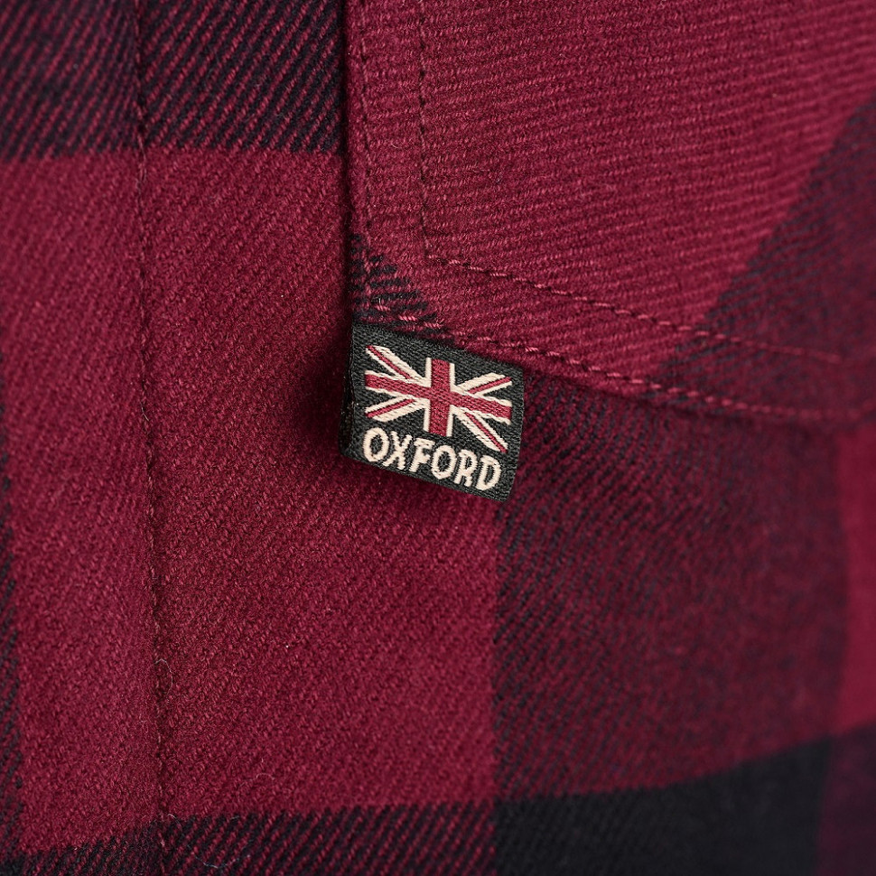 Мотосорочка Oxford Kickback 2.0 MS Shirt Red