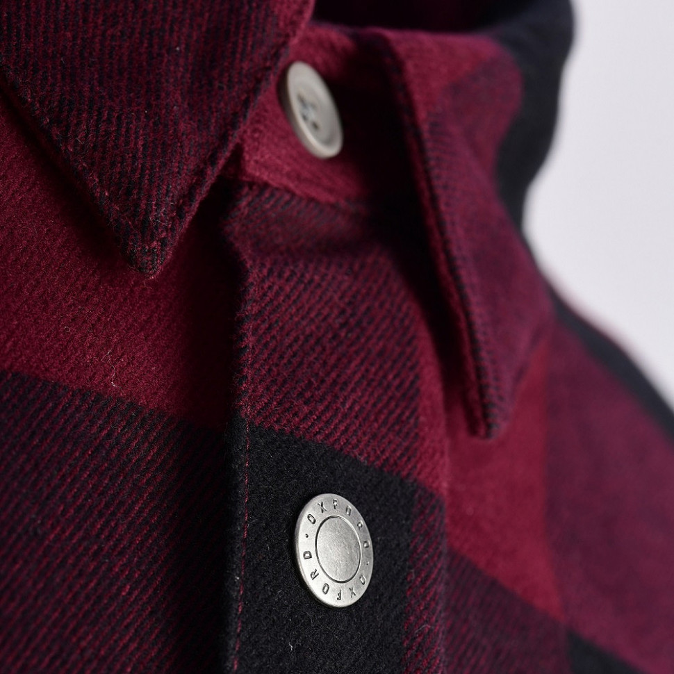 Мотосорочка Oxford Kickback 2.0 MS Shirt Red