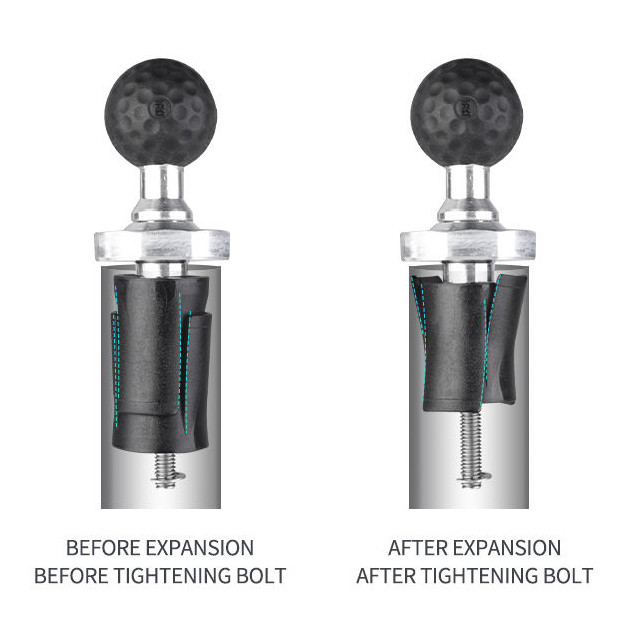 Крепление в траверсу с шаром OsoPro Mounts (RAM совместимо) (AE006)
