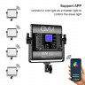 Набор постоянного LED видеосвета GVM 800D-RGB (800D-RGB-3L)