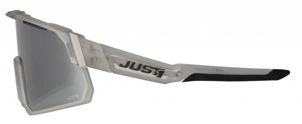 Солнцезащитные очки Just1 Sniper Clear Grey/Black With Silver Mirror Lens (646012340133201)