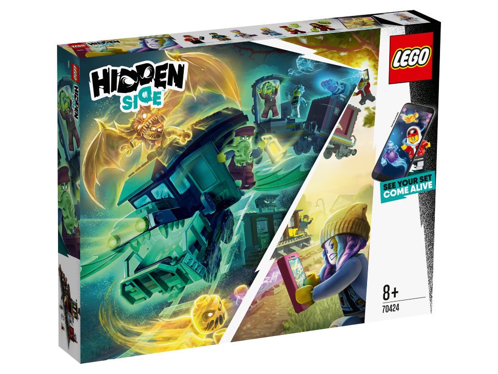 Конструктор Lego Hidden Side: призрачный экспресс (70424)