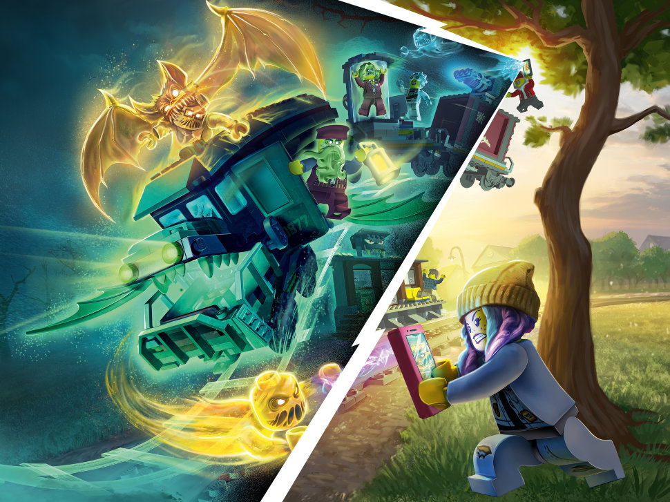 Конструктор Lego Hidden Side: призрачный экспресс (70424)