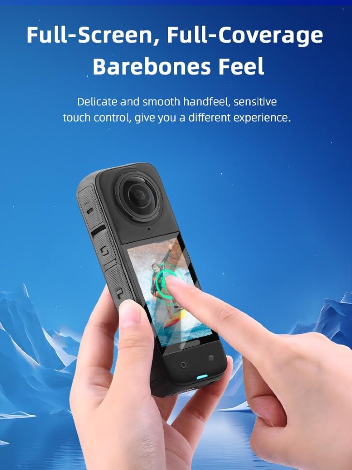 Захисне скло дисплея MSCAM для Insta360 X4