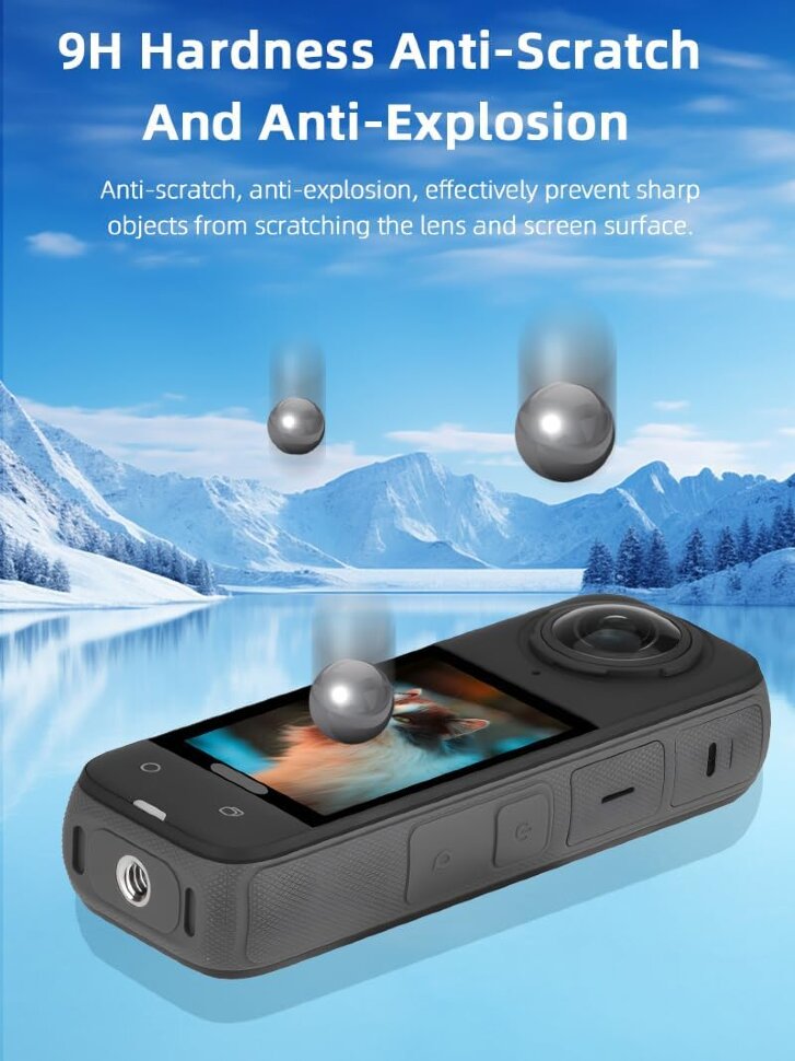 Захисне скло дисплея MSCAM для Insta360 X4