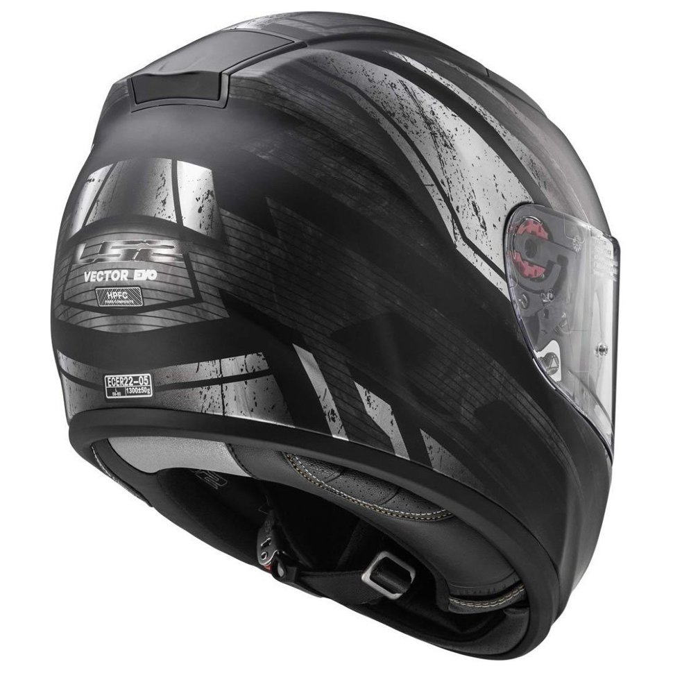 Мотошлем LS2 FF397 Vector FT2 Razor Matt Black