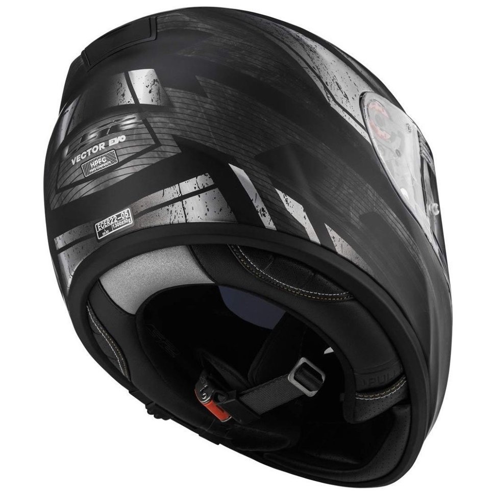 Мотошлем LS2 FF397 Vector FT2 Razor Matt Black