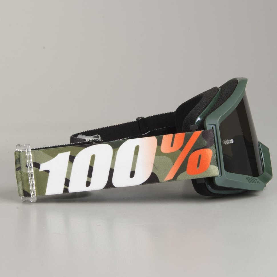 Мото очки 100% Strata Huntsitan Mirror Lens Silver (50410-234-02)