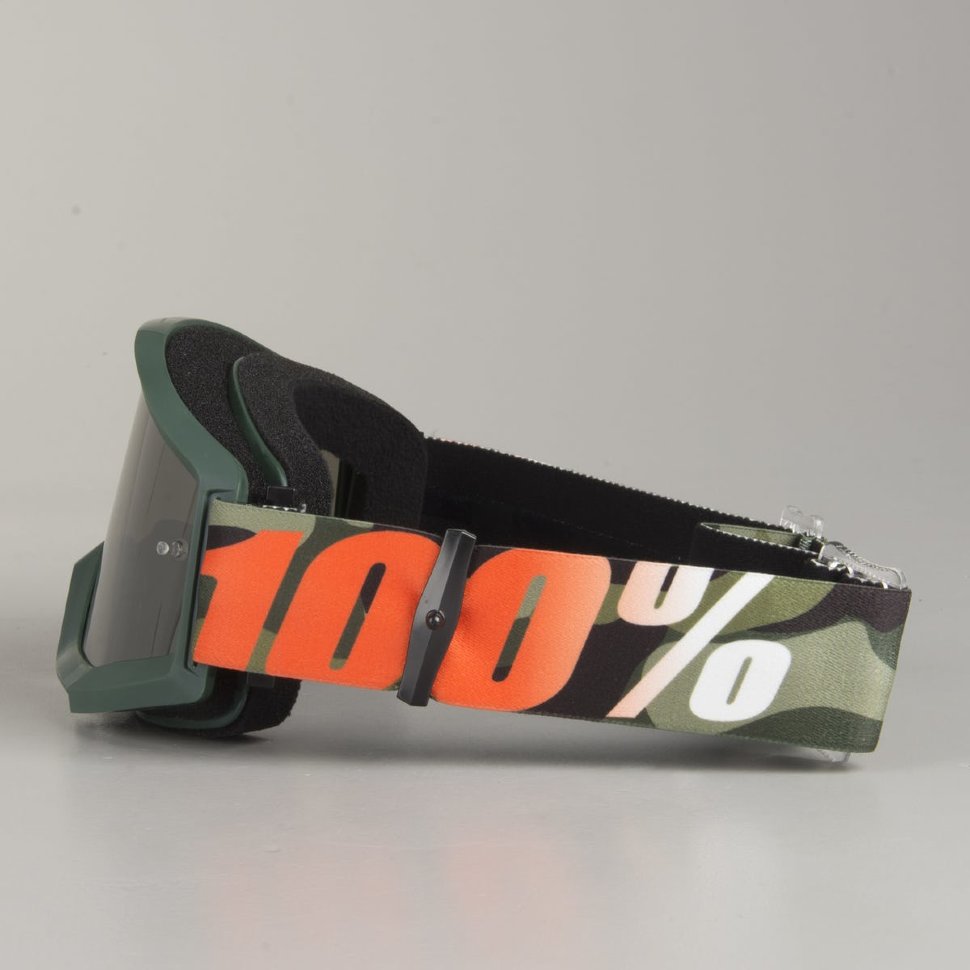 Мото очки 100% Strata Huntsitan Mirror Lens Silver (50410-234-02)