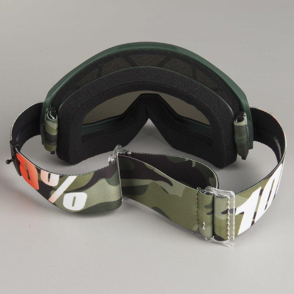 Мото очки 100% Strata Huntsitan Mirror Lens Silver (50410-234-02)