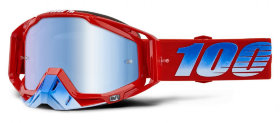 Мото очки 100% Racecraft Kuriakin Mirror Lens Blue (50110-314-02)