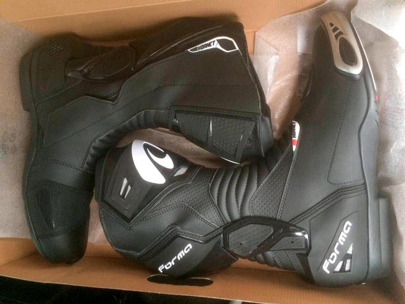 Мотоботы Forma Hornet Black