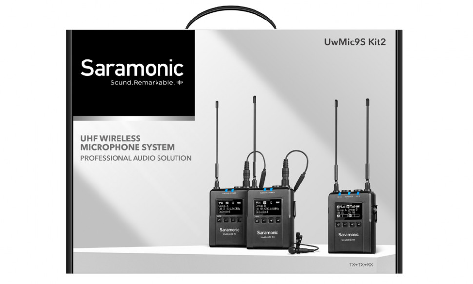 Беспроводная микрофонная система Saramonic UwMic9S Kit2 (TX+TX+RX)