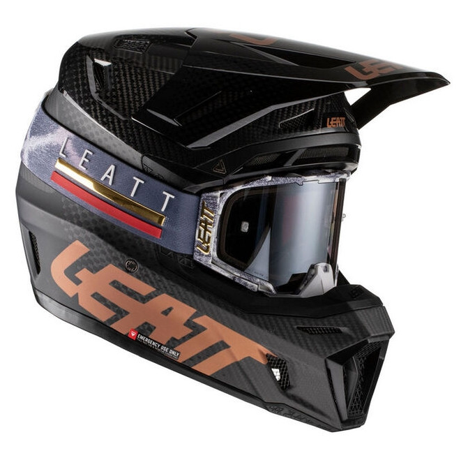 Мотошолом Leatt Helmet Moto 9.5 V22 + Goggle Carbon