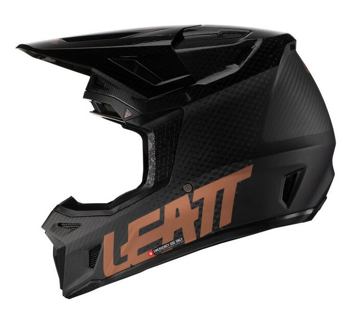 Мотошлем Leatt Helmet Moto 9.5 V22 + Goggle Carbon