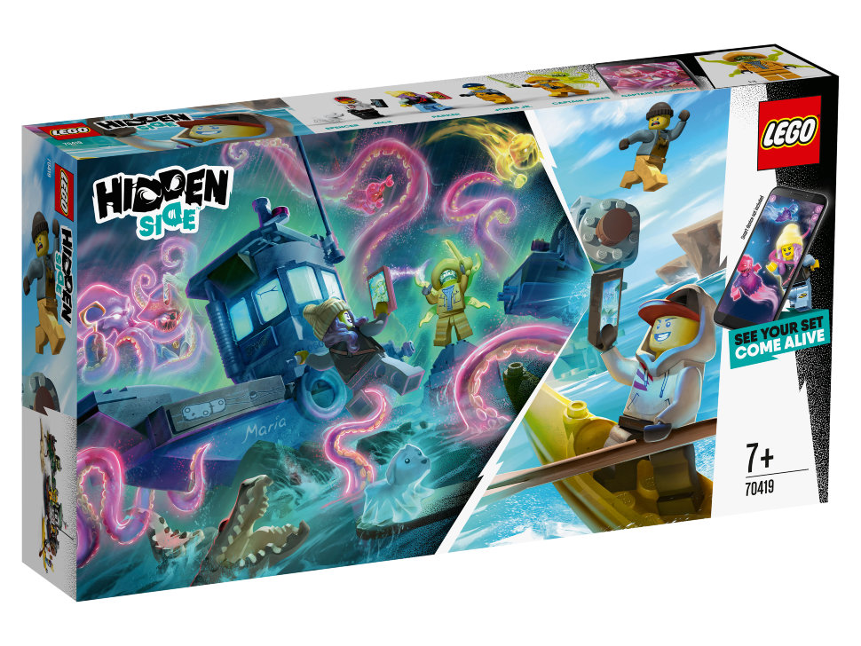 Конструктор Lego Hidden Side: старый рыбацкий корабль (70419)