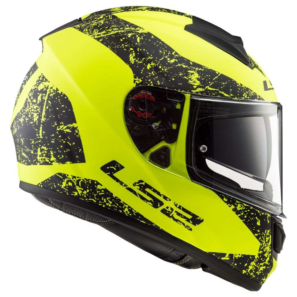 Мотошлем LS2 FF397 Vector FT2 Sign Matt Yellow/Black