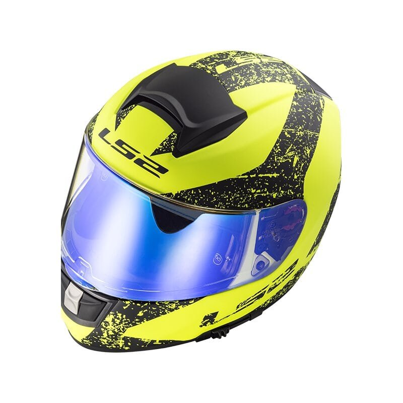 Мотошлем LS2 FF397 Vector FT2 Sign Matt Yellow/Black