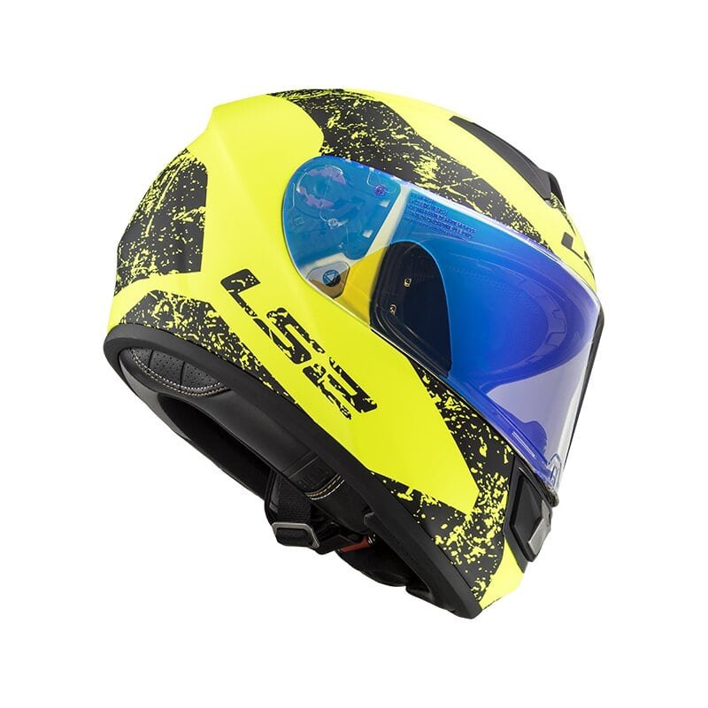 Мотошлем LS2 FF397 Vector FT2 Sign Matt Yellow/Black