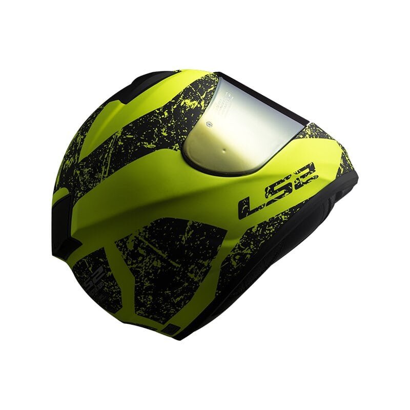 Мотошлем LS2 FF397 Vector FT2 Sign Matt Yellow/Black
