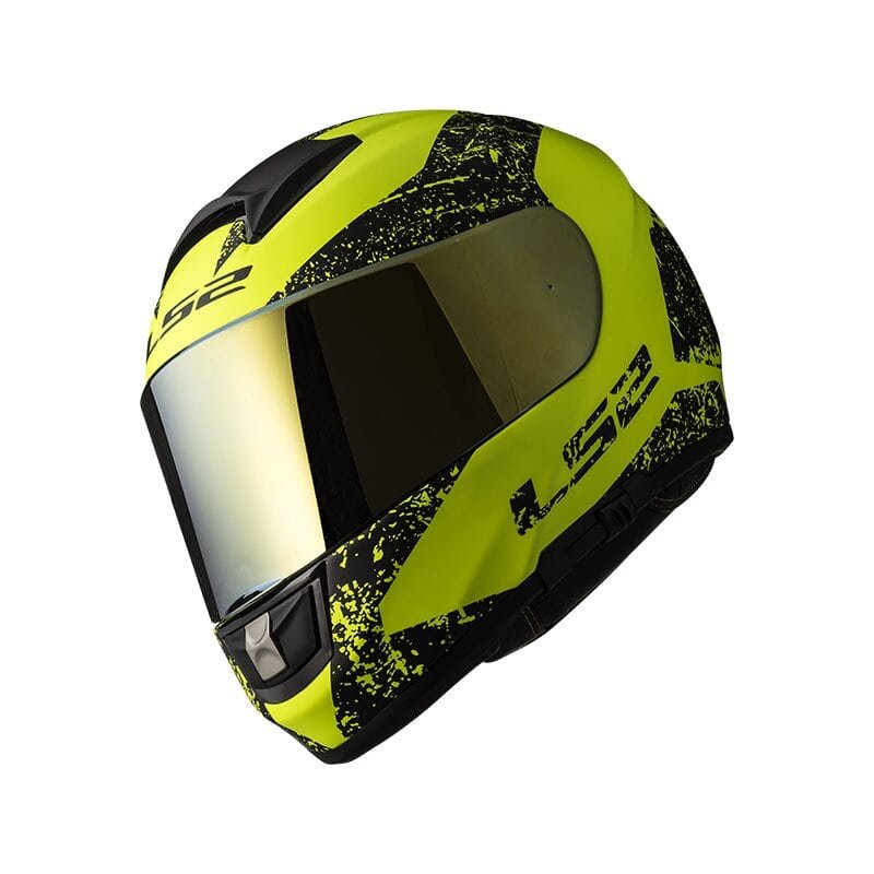 Мотошлем LS2 FF397 Vector FT2 Sign Matt Yellow/Black