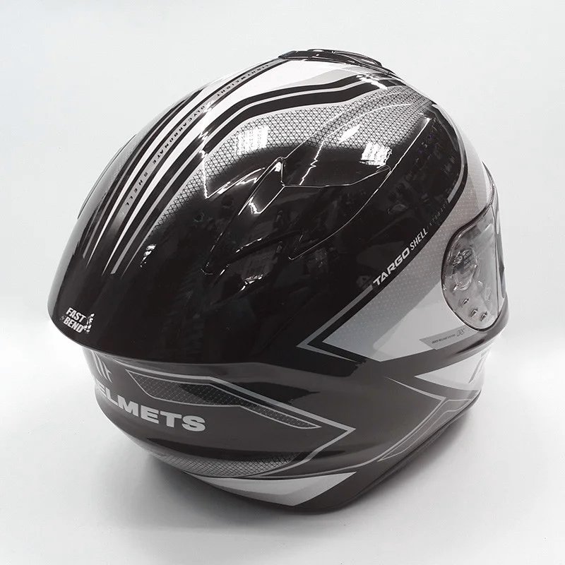 Мотошлем MT Helmets Targo Interact White /Black /Grey