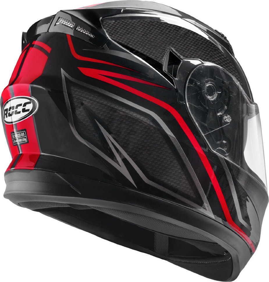 Мотошлем Rocc 414 Silver Rot