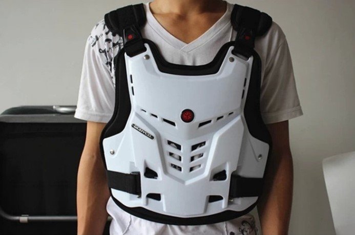 Мото жилет Scoyco AM05 Black/White