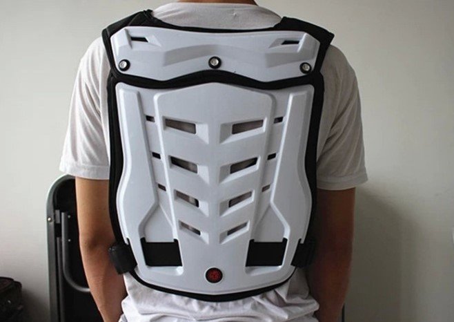 Мото жилет Scoyco AM05 Black/White