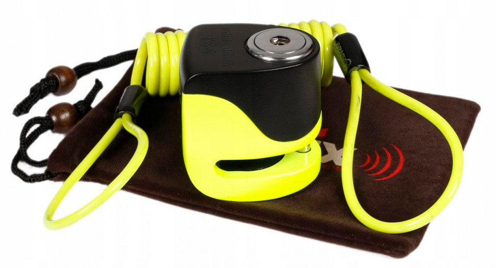 Мотозамок с сигнализацией Kovix KS6 Y Yellow (KS6 Y)