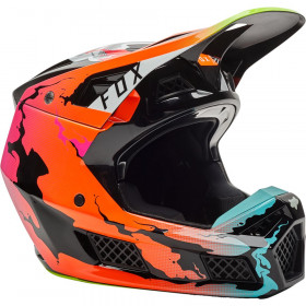Мотошолом FOX V3 RS Pyre Helmet Multi