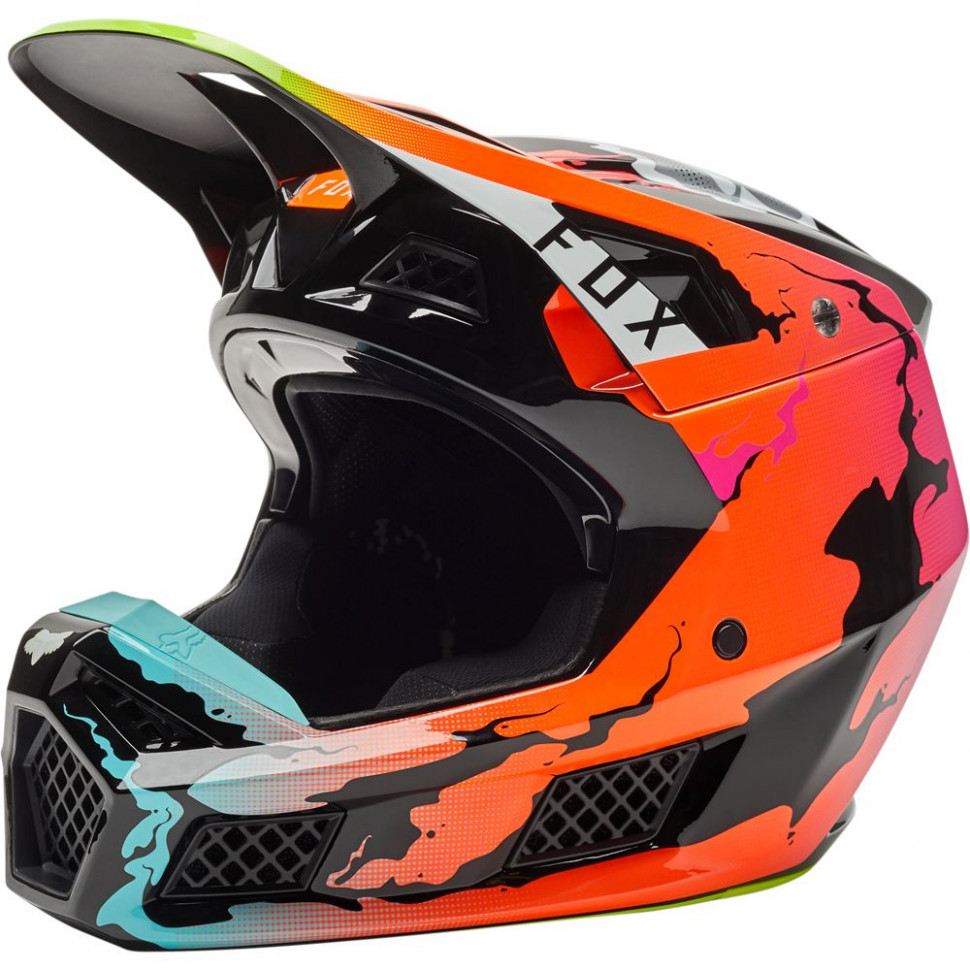 Мотошлем FOX V3 RS Pyre Helmet Multi